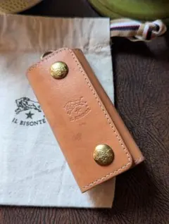 イルビゾンテ IL BISONTE 4連キーケース コンパクト ヌメ革 男女兼用