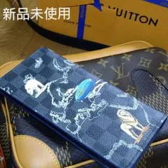 新品未使用希少　ルイヴィトン　ポルトフォイユブラザ　ダミエグラフィットマップ