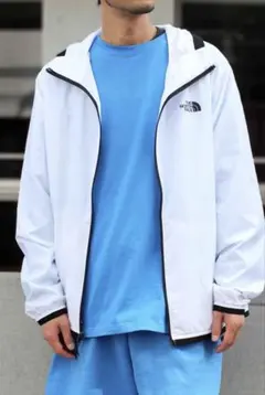 THE NORTH FACE ノースフェイス　ナイロンジャケット XL ホワイト