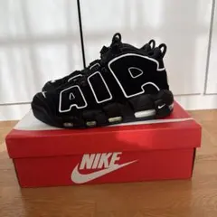 NIKE AIR MORE UPTEMPO BLACK WHITE 2016