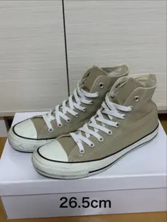 コンバース　CONVERSE ALL STAR ベージュ スニーカー26.5cm