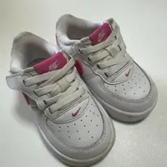 NIKE スニーカー ホワイト/ピンク13センチ