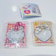 シャカシャカフレークシール風チャーム ハローキティ ポムポムプリン セット