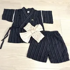 バースデイ　コトリ　甚平　帯付き　男の子　90