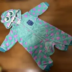 モンスター風フリース着ぐるみ 80cm