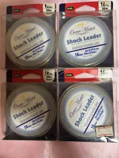 デュエル オーシャンマスター ショックリーダー 16Lbs 4個セットのサムネイル