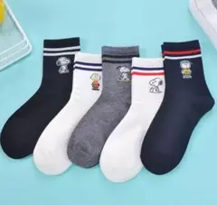 スヌーピー靴下 5足セット