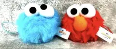 USJ クッキーモンスター エルモ　ぬいぐるみストラップ　イヤホンジャック