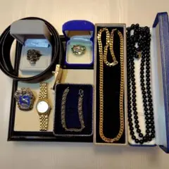 130【遺品整理・生前整理】YSL 喜平　ネックレス　刻印有　18kgp 指輪