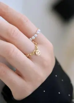 GIGI/ジジ 別注 SMILE CHAIN RING EX IENAのサムネイル