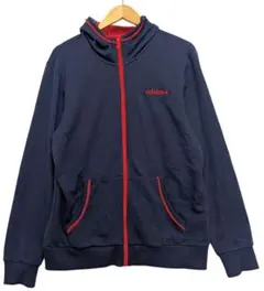 (adidas)　アディダス　ジップアップパーカー (L)
