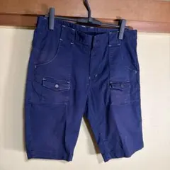 kappa ネイビー カーゴスタイル ショートパンツ　ゴルフパンツのサムネイル