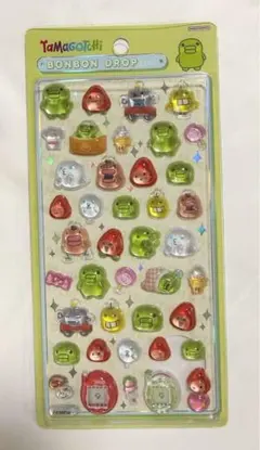 正規品　サンスター文具　ボンボンドロップシール　たまごっち　くちぱっち