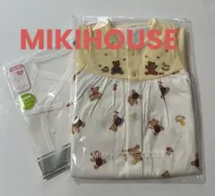 MIKI HOUSE ツーウェイオール、短肌着セット　綿100%