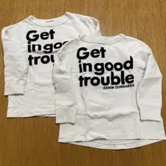 DENIM DUNGAREE⭐︎ロングTシャツ110センチ２枚セット