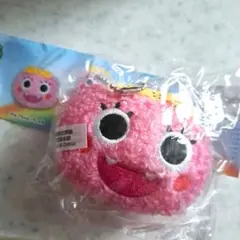 ざわざわ森のがんこちゃん　ぬいぐるみ　ボールチェーン　マスコット　フェイス