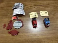 カプセルプラレールしましまのゴードン編　転車台、ジェームス、トーマス