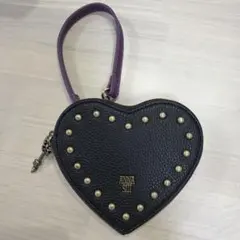 ANNA SUI アナスイ ハート ロック ポーチ 黒　ブラックのサムネイル