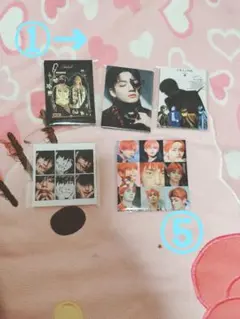 BTS 韓国製作者さま ステッカー テテ ユニット