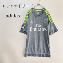 adidas/レアルマドリード サッカーユニフォーム/ 刺繍ロゴ