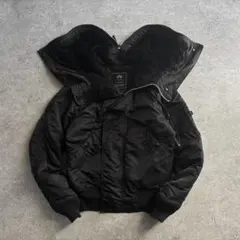 ALPHA INDUSTRIES【XS】N-2B フライトジャケット ブラック