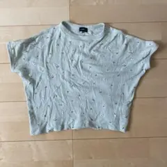 ☆グリーンレーベル　キッズ　花柄　半袖Tシャツ　135cm☆