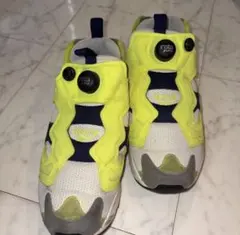 Reebok INSTAPUMP FURY イエロー ネイビー　25.5 ポンプのサムネイル
