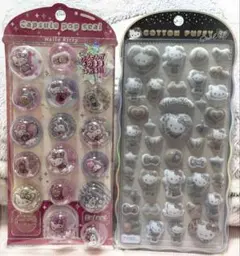 Sanrioコットンパフィー　カプセルポップ　ギャルキティ