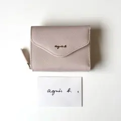 未使用品 agnès b. アニエスベー3つ折り財布 ベージュ agnes b.（財布）のフリマアイテム一覧
