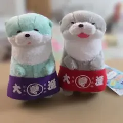 カワウソうそやん　魚屋さんマスコットセット