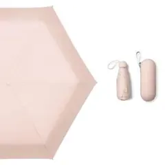 カプセル　折り傘 折りたたみ傘 レディース UVカット コンパクト 超軽量