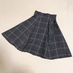 ジャスグリッティー　フレアスカート　チェック