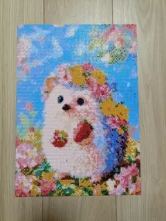 ダイヤモンドアート　ハリネズミ