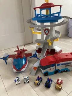 パウパトロールDXパウステーション　パウパトローラー　エアパトローラーセット