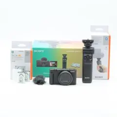 SONY ZV-1 II グリップセット 純正バッテリー2個 充電器付 - メルカリ