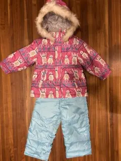 子ども用スキーウェア、スノーウェア、スノボウェア　上下セット　90、100