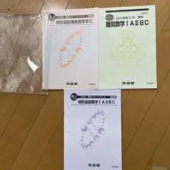 高3　難関理系数学 III C 2025年版 河合塾 難関理系数学 III C 2025 河合塾 - メルカリ