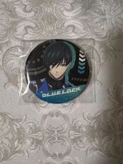 糸師凛　ブルーロック　グリッター缶バッジ　サイバーパンク