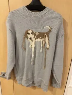 25AW tokio dog crash knit 犬　grunge ニット 25AW tokio dog crash knit 犬 grunge ニット - メルカリ