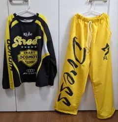 キッズダンス ストリートスタイル シャツとパンツセット 150