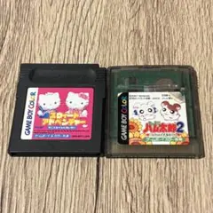 ゲームボーイ　ハローキティのスウィートアドベンチャー　とっとこハム太郎 2