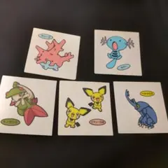 最終価格　ポケモンパンシール5枚セット