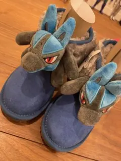 ポケモン ルカリオ ムートンブーツ