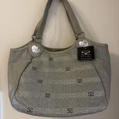 SAVOY ショルダーバッグ グレー ラインストーンのサムネイル