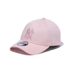 newera 9FORTY ピンク ラインストーン ヤンキース キャップ 新品