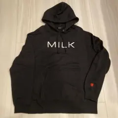 【最終値下】MILK ロゴ刺繍パーカーのサムネイル