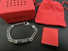 狂*者様 DIESEL チェーンブレスレット オリジナルボックス付き