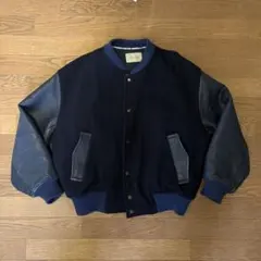 90s　ficce　ドン小西　袖牛レザー　スタジャン　アニマル　豪華刺繍ワッペン 90s ficce ドン小西 袖牛レザー スタジャン アニマル 豪華刺繍ワッペン