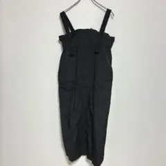 and it_ ジャンパースカート ナイロンジャンパースカート 黒 Mサイズのサムネイル