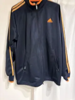 adidas Clima365 ジャケット ネイビー/オレンジ